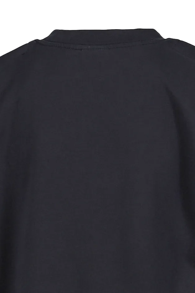 Lipstick Oversized T Shirt Knit / Blk