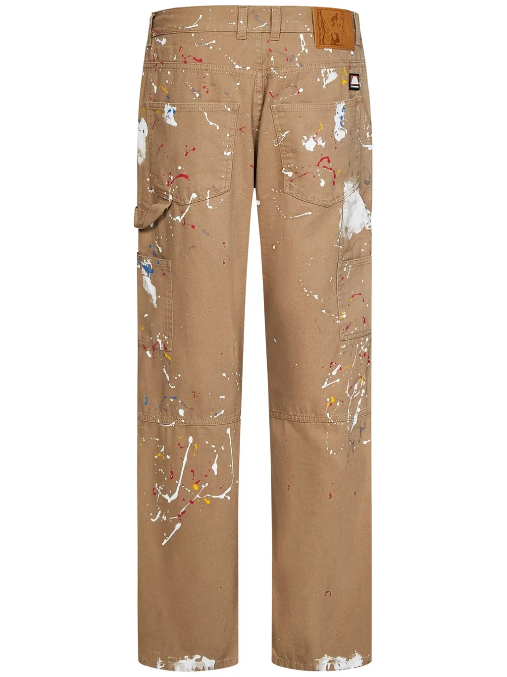 Martine Rose Paint-Splatter Wide-Leg Cargo Trousers