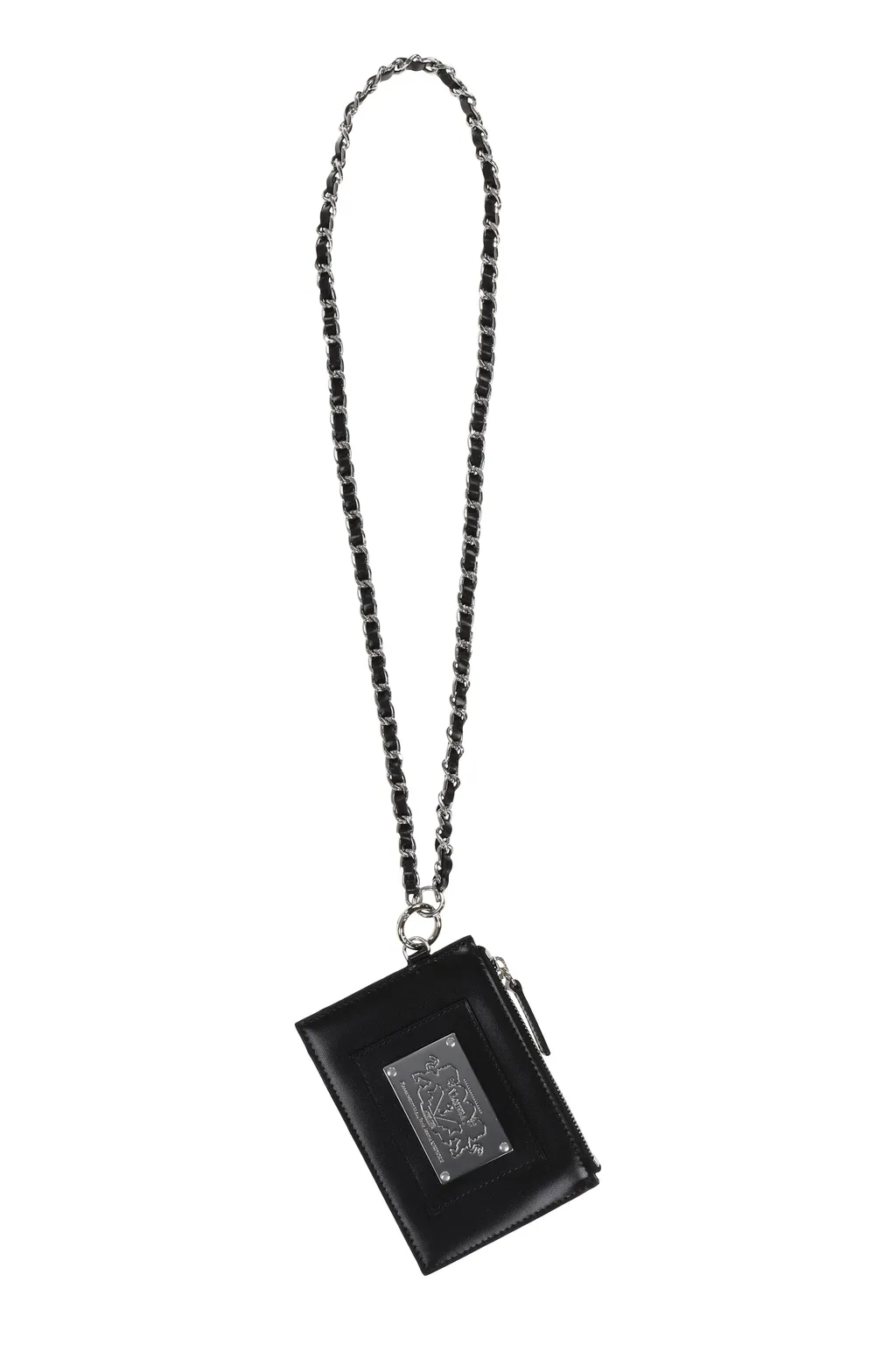 Wallet Necklace Leather / Black