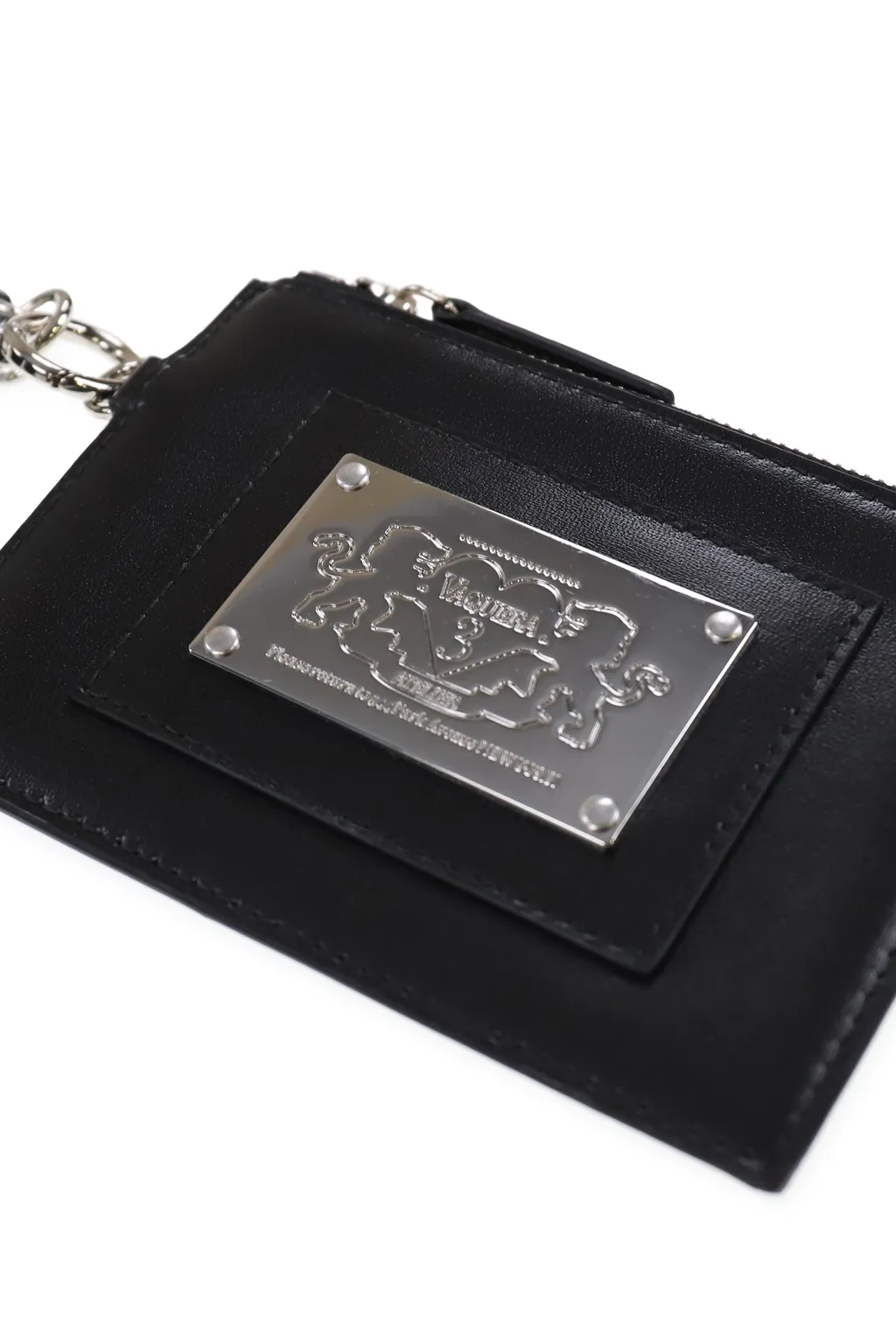 Wallet Necklace Leather / Black