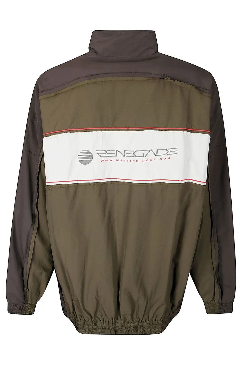 Martine Rose High Neck Zip-Up Jacket