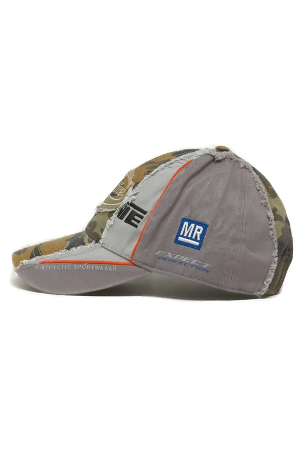 Martine Rose Logo Frayed Baseball Cap