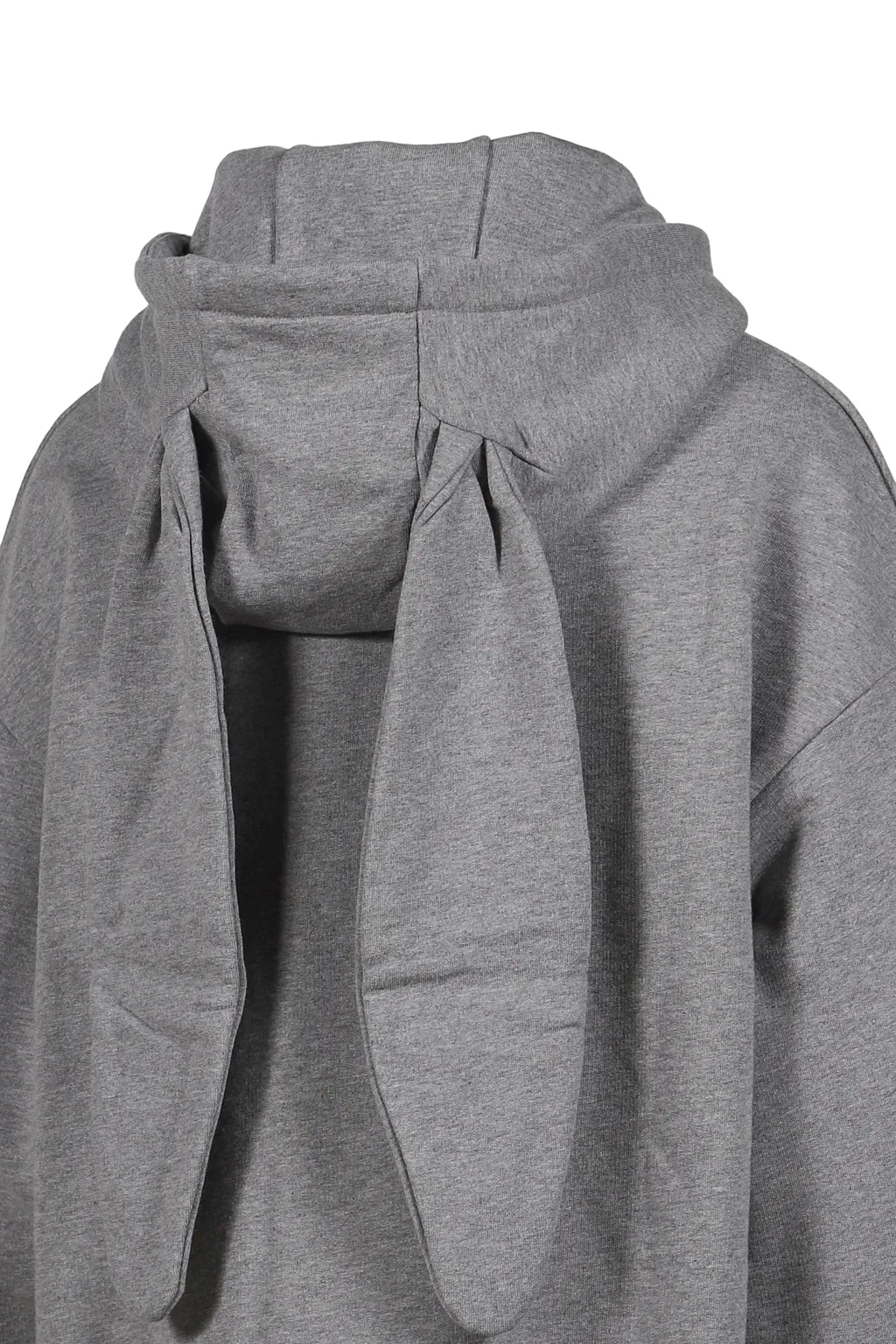 Patch Rabbit Ears Hoodie / Gry