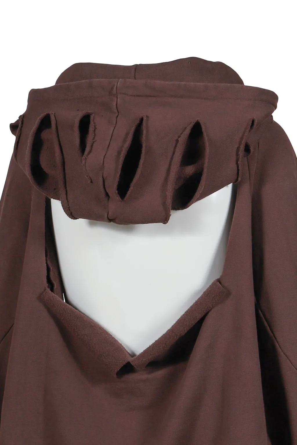 Distressed Oversized Multiline Hoodie / Brw
