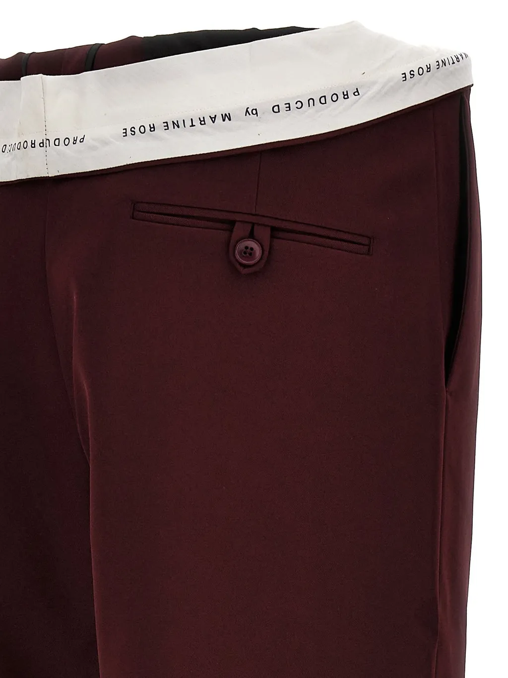 Martine Rose Rolled Waistband Tailored Pants