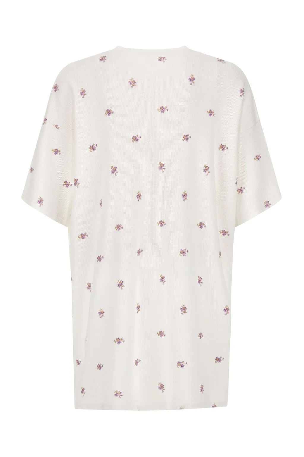Martine Rose Long Printed Floral Print T-Shirt