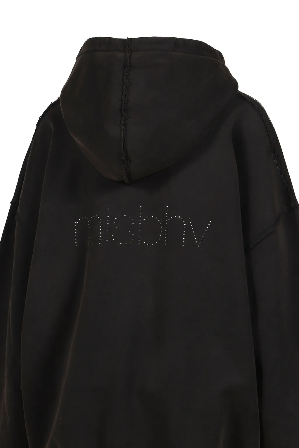 Cross Hoodie / Washed Black