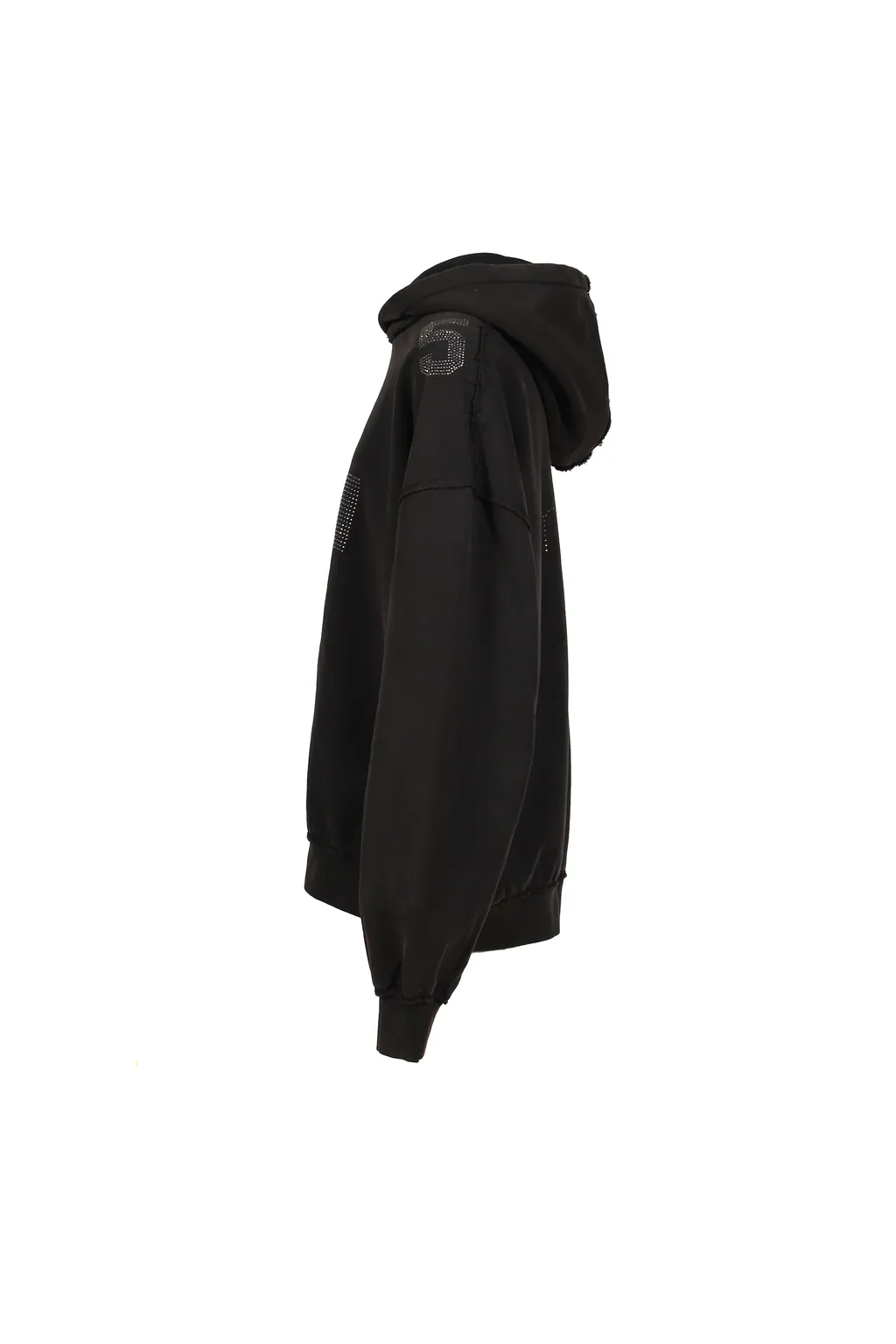 Cross Hoodie / Washed Black