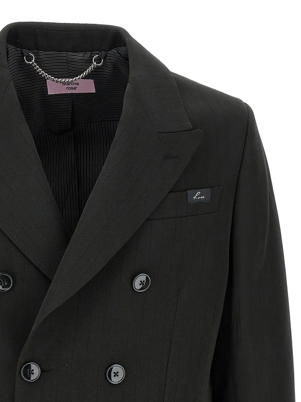 Martine Rose Layered Double-Breasted Blazer