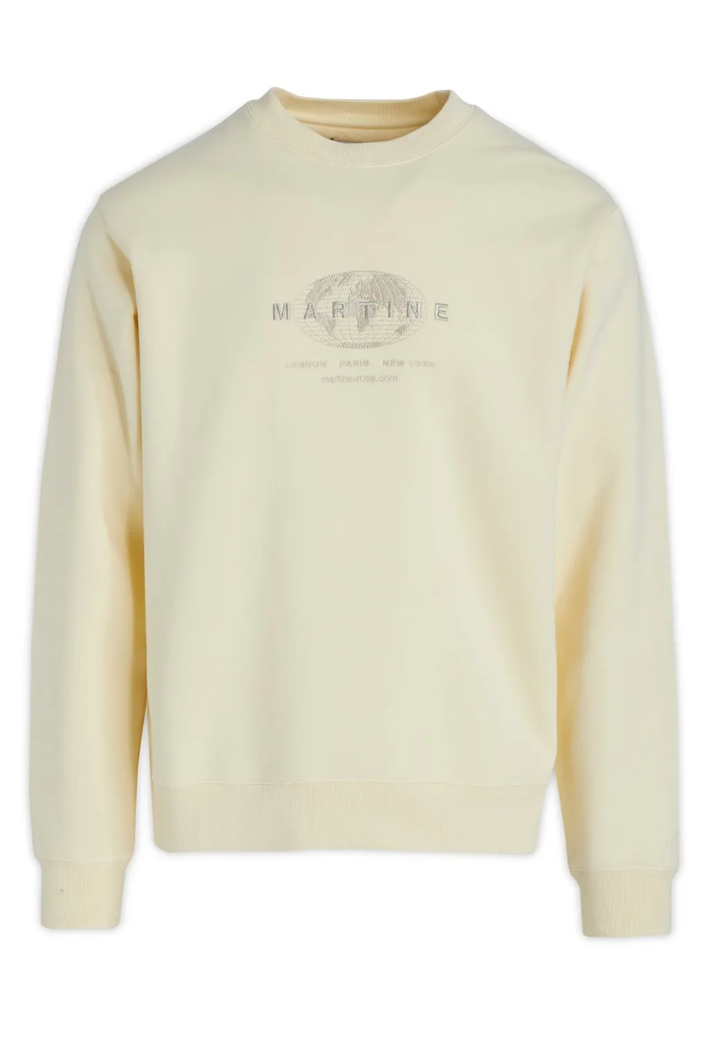 Martine Rose Striped Crewneck Sweatshirt