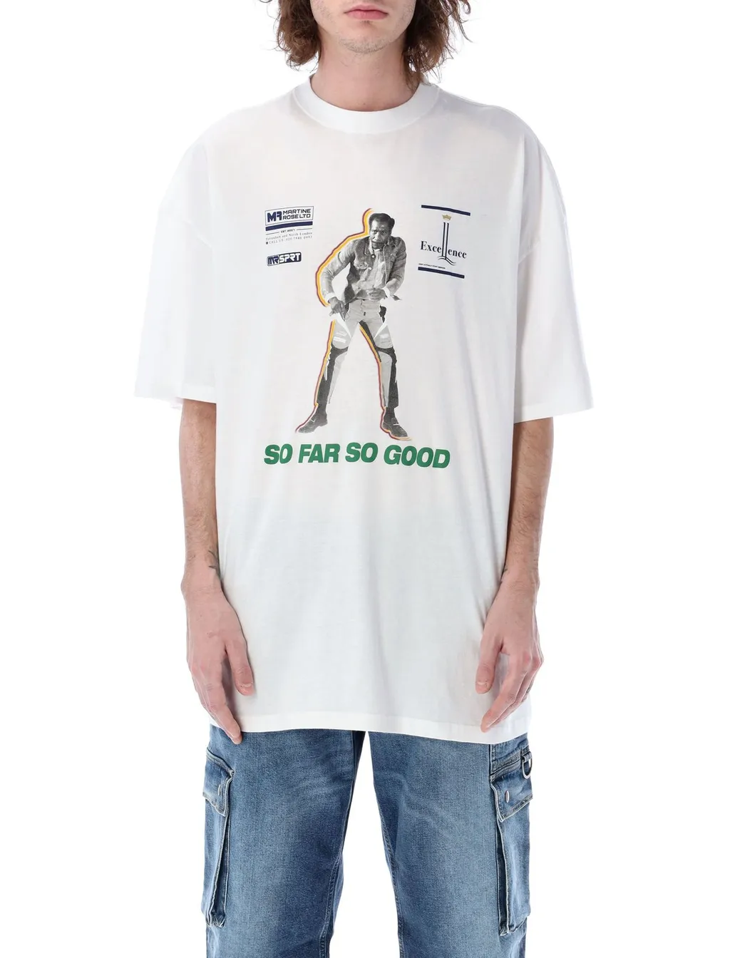 Martine Rose Graphic-Printed Crewneck T-Shirt