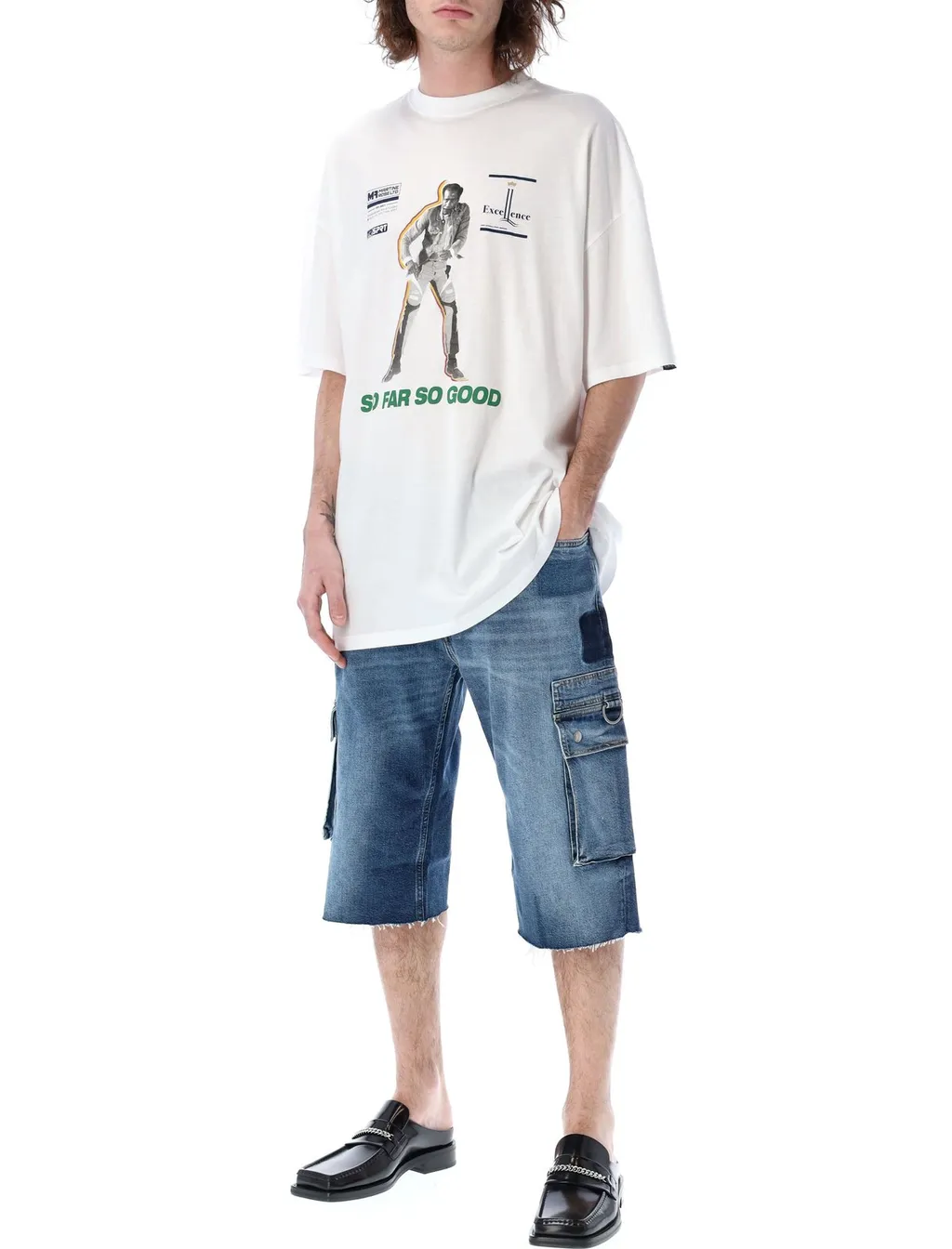 Martine Rose Graphic-Printed Crewneck T-Shirt