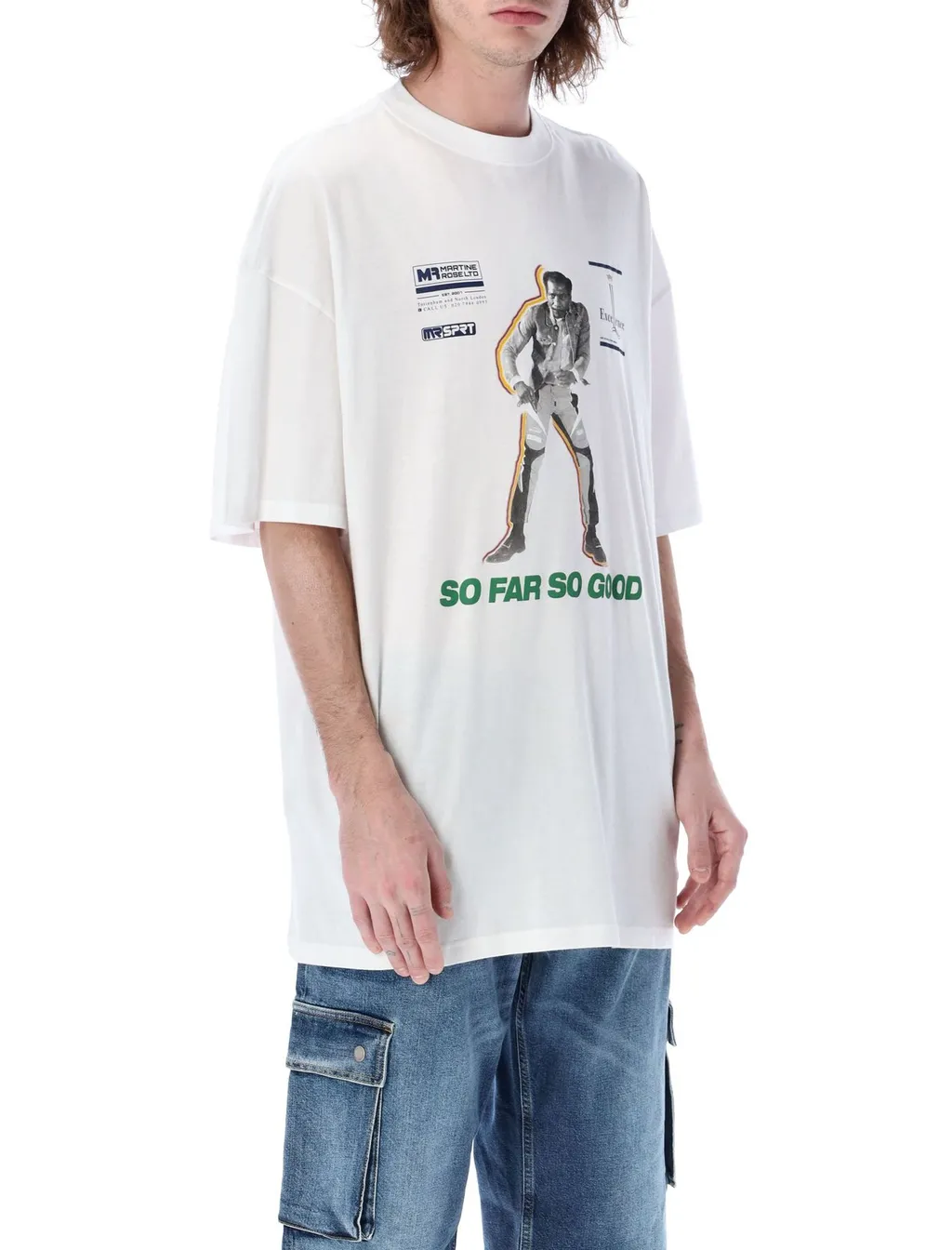 Martine Rose Graphic-Printed Crewneck T-Shirt