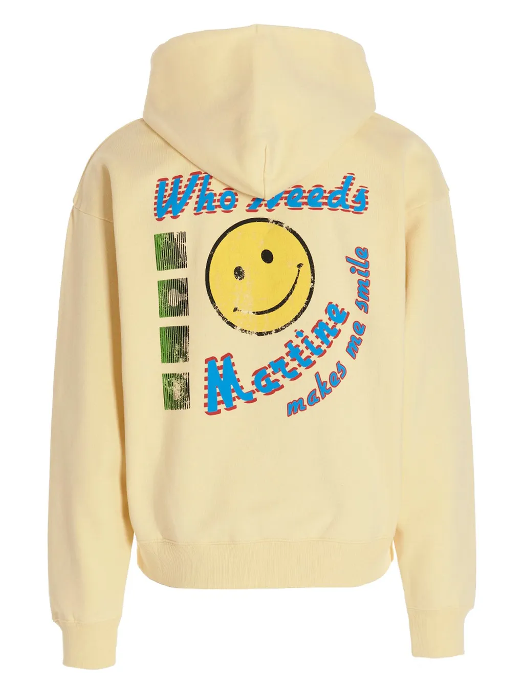 Martine Rose Graphic-Printed Drawstring Hoodie