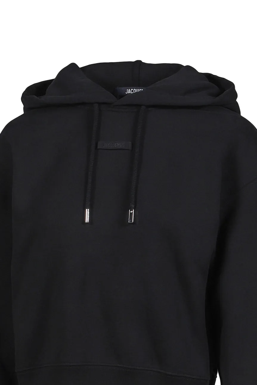 Le Hoodie Gros Grain / Black
