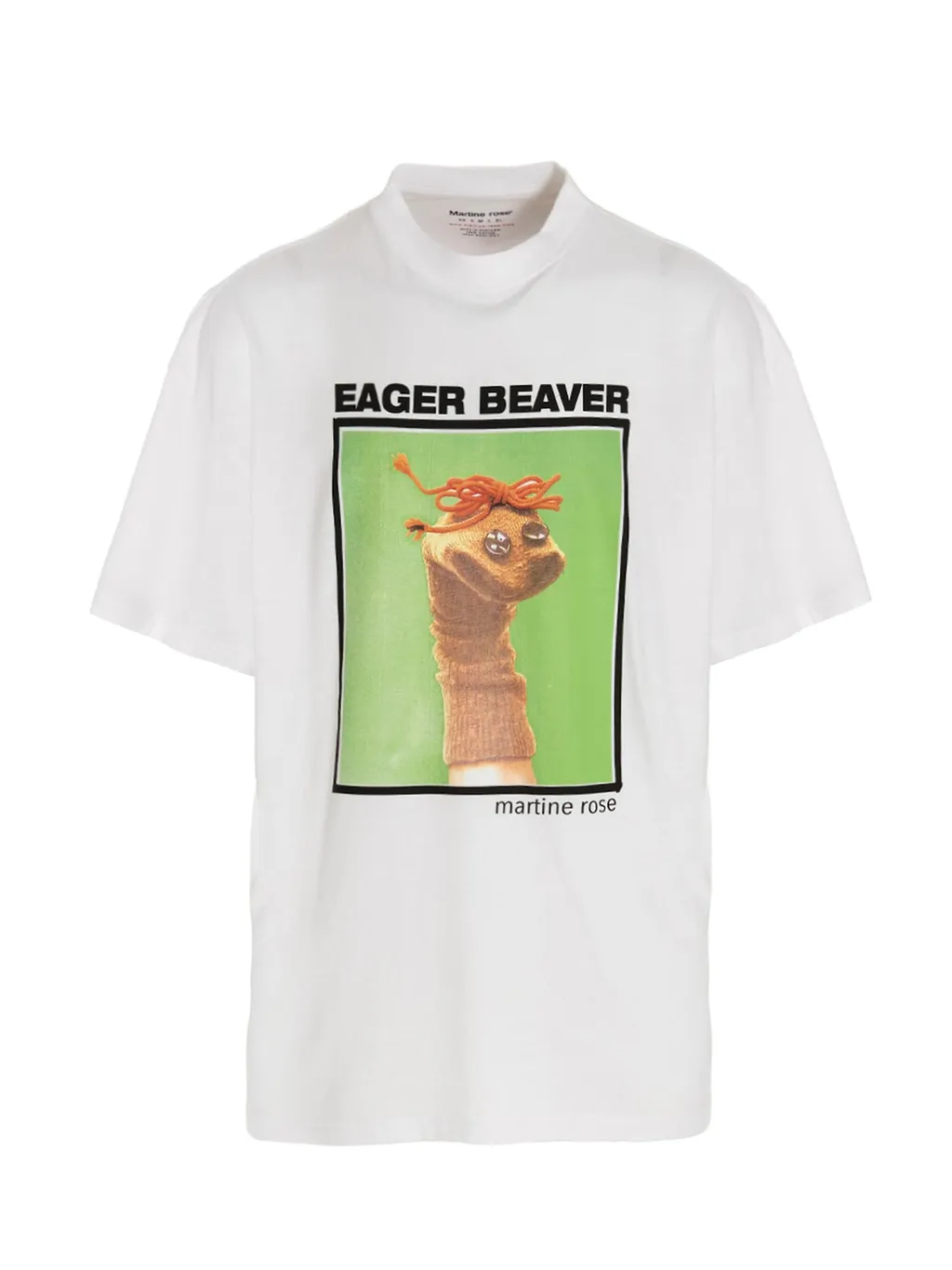 Martine Rose Eager Beaver Crewneck T-Shirt