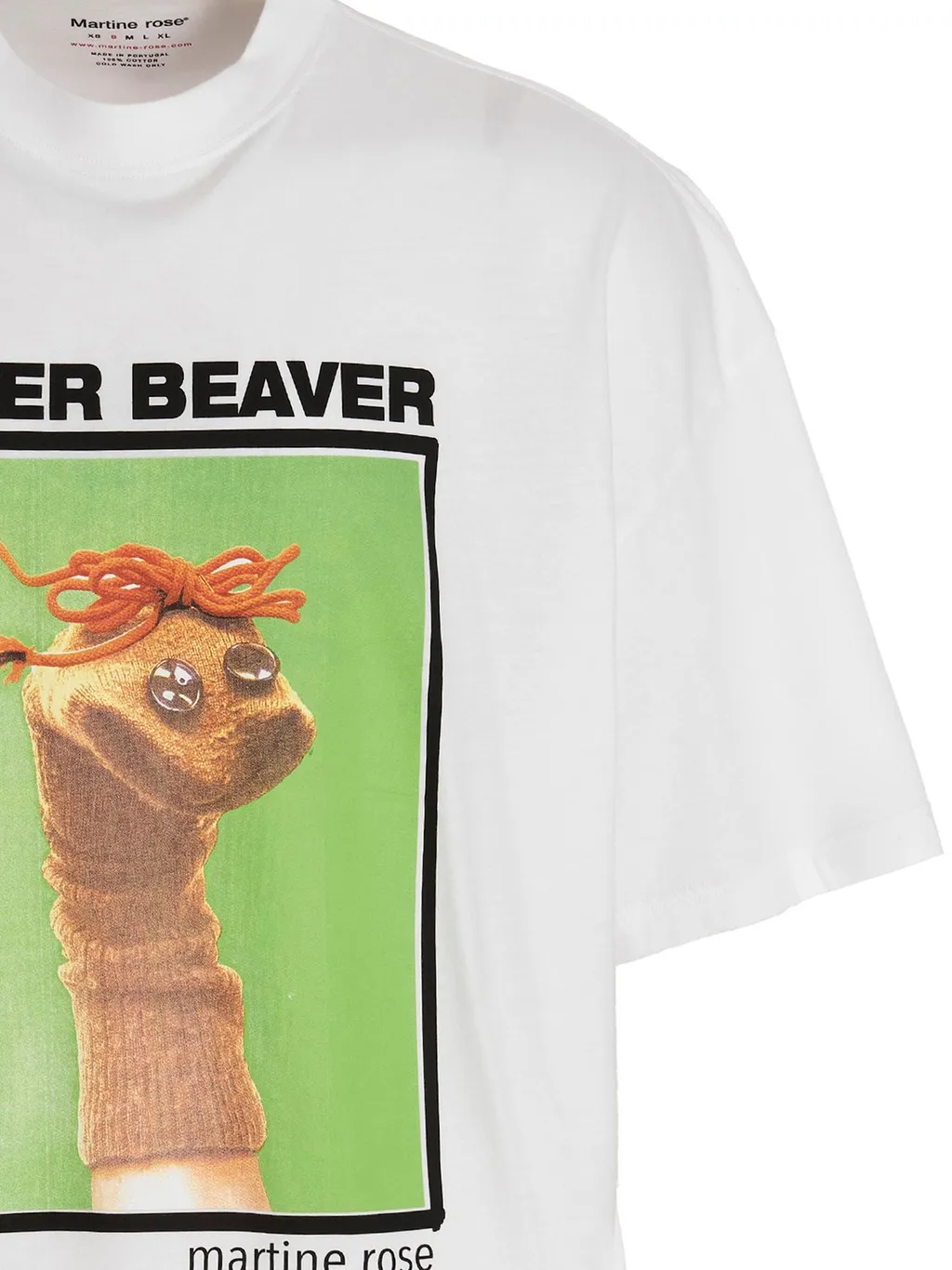Martine Rose Eager Beaver Crewneck T-Shirt