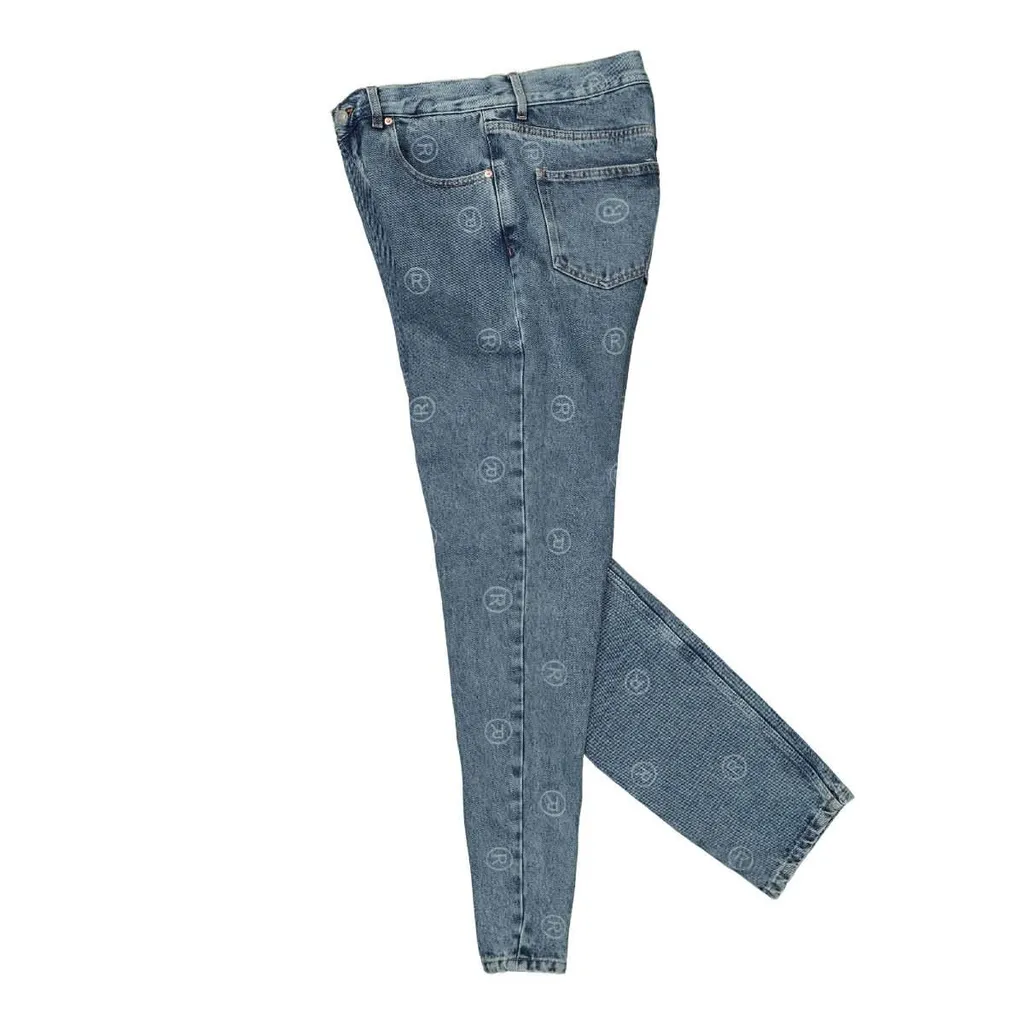 Martine Rose Logo Embroidered Straight-Leg Jeans