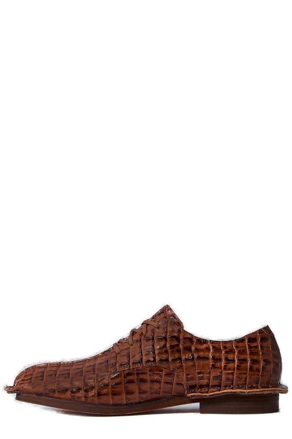 Martine Rose X Clarks Embossed Logo Patch Lace-Up Shoes