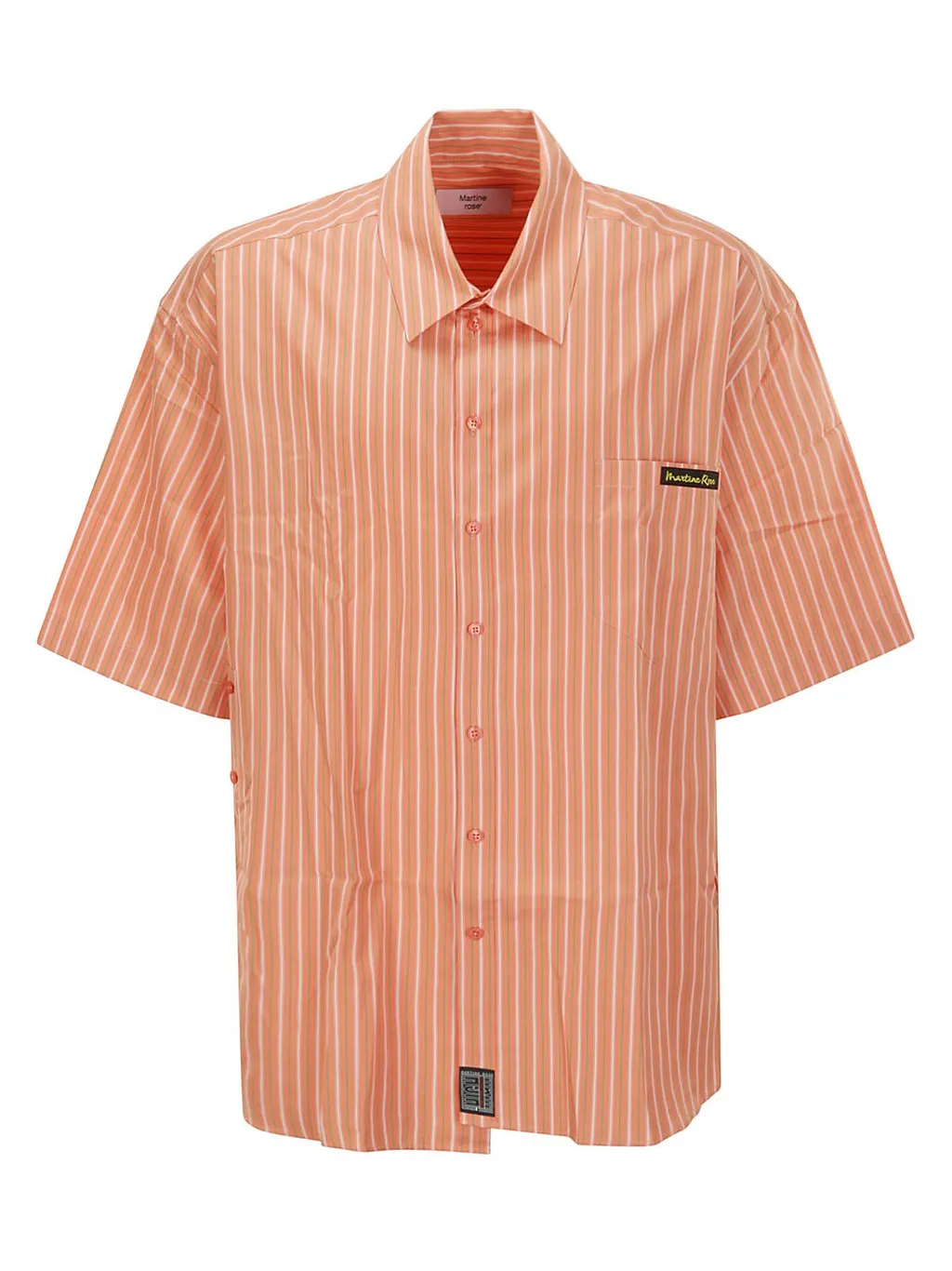 Martine Rose Striped Short-Sleeved Shirt