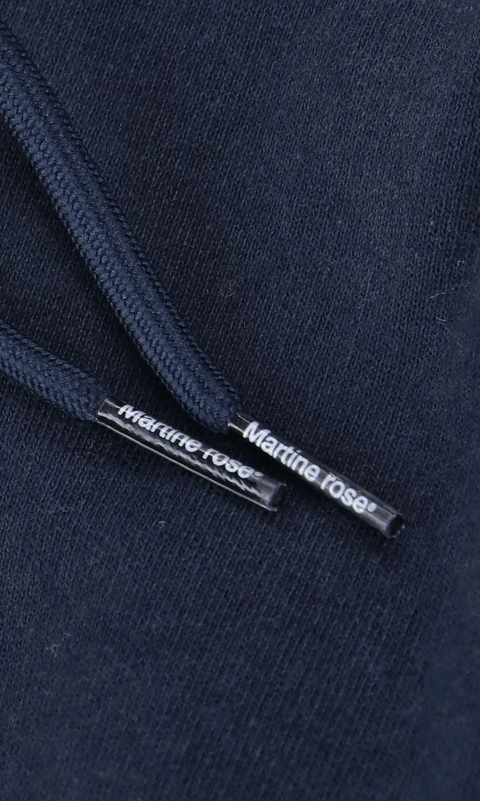 Martine Rose Floral Embroidered Drawstring Hoodie