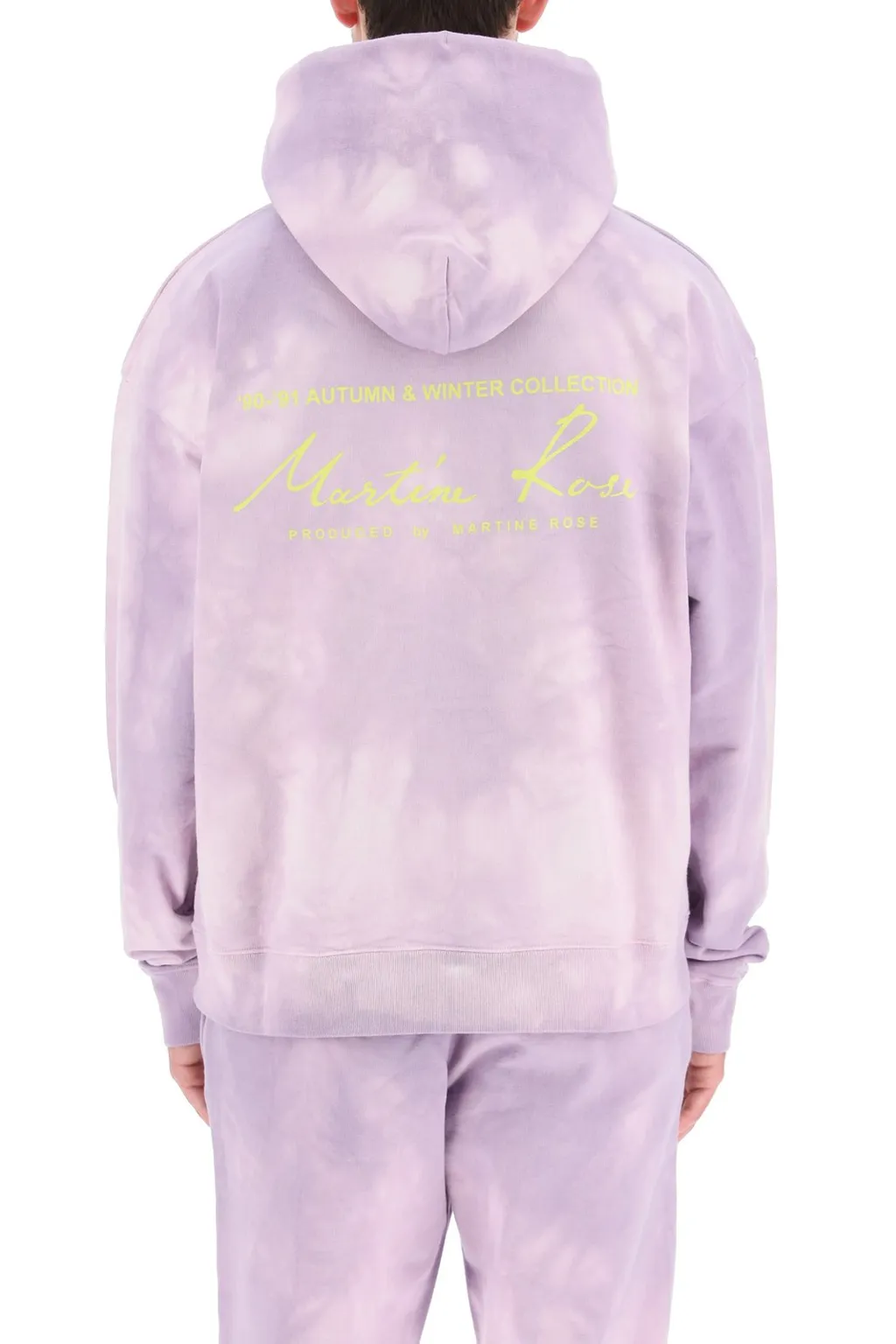 Martine Rose Tie-Dye Drawstring Hoodie