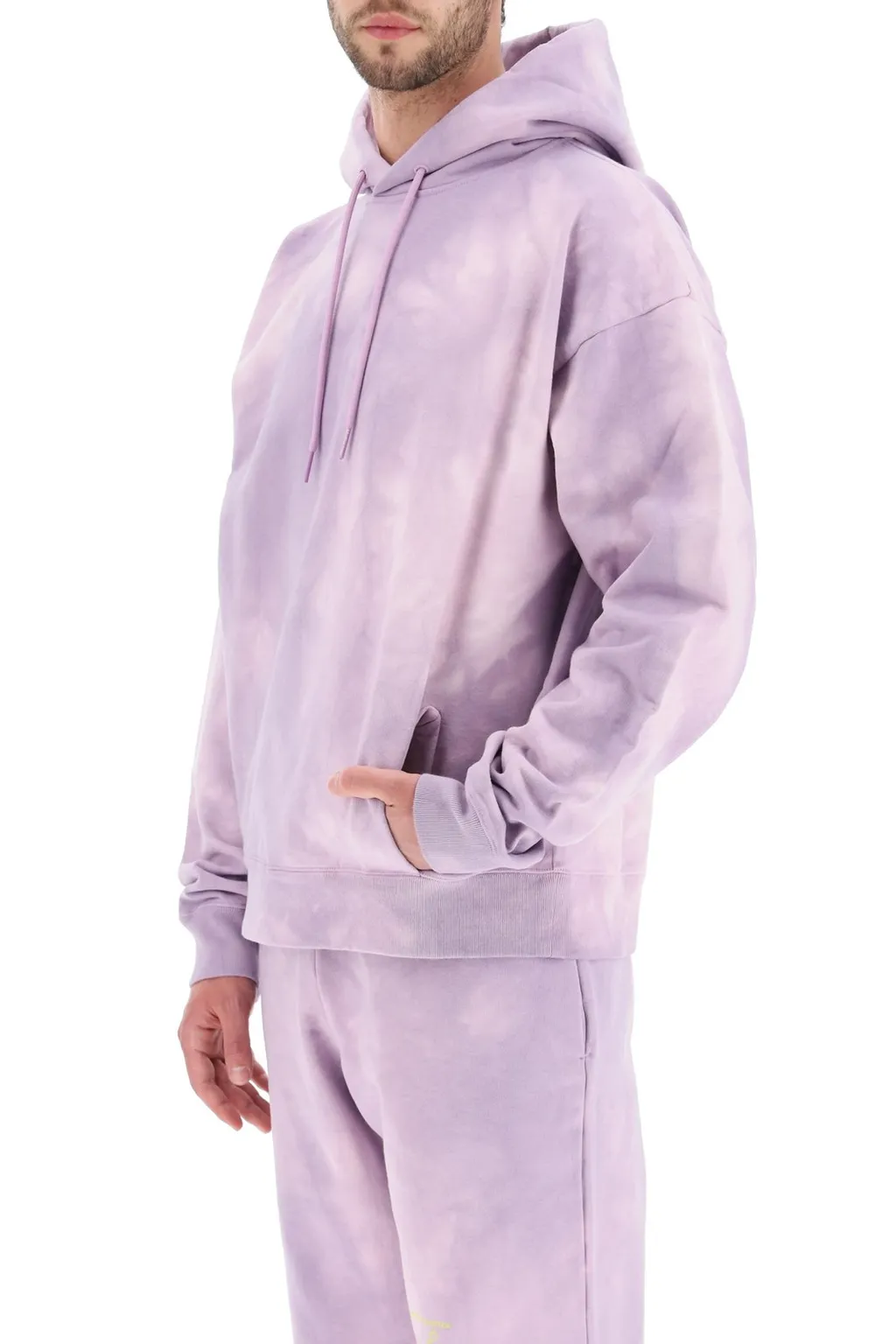 Martine Rose Tie-Dye Drawstring Hoodie