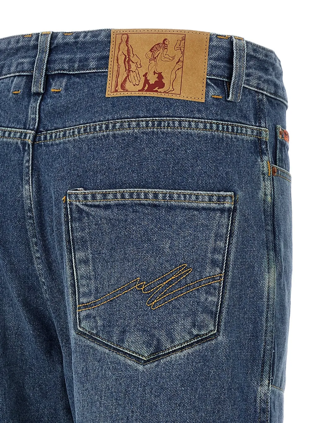 Martine Rose Reversible Camo Jeans