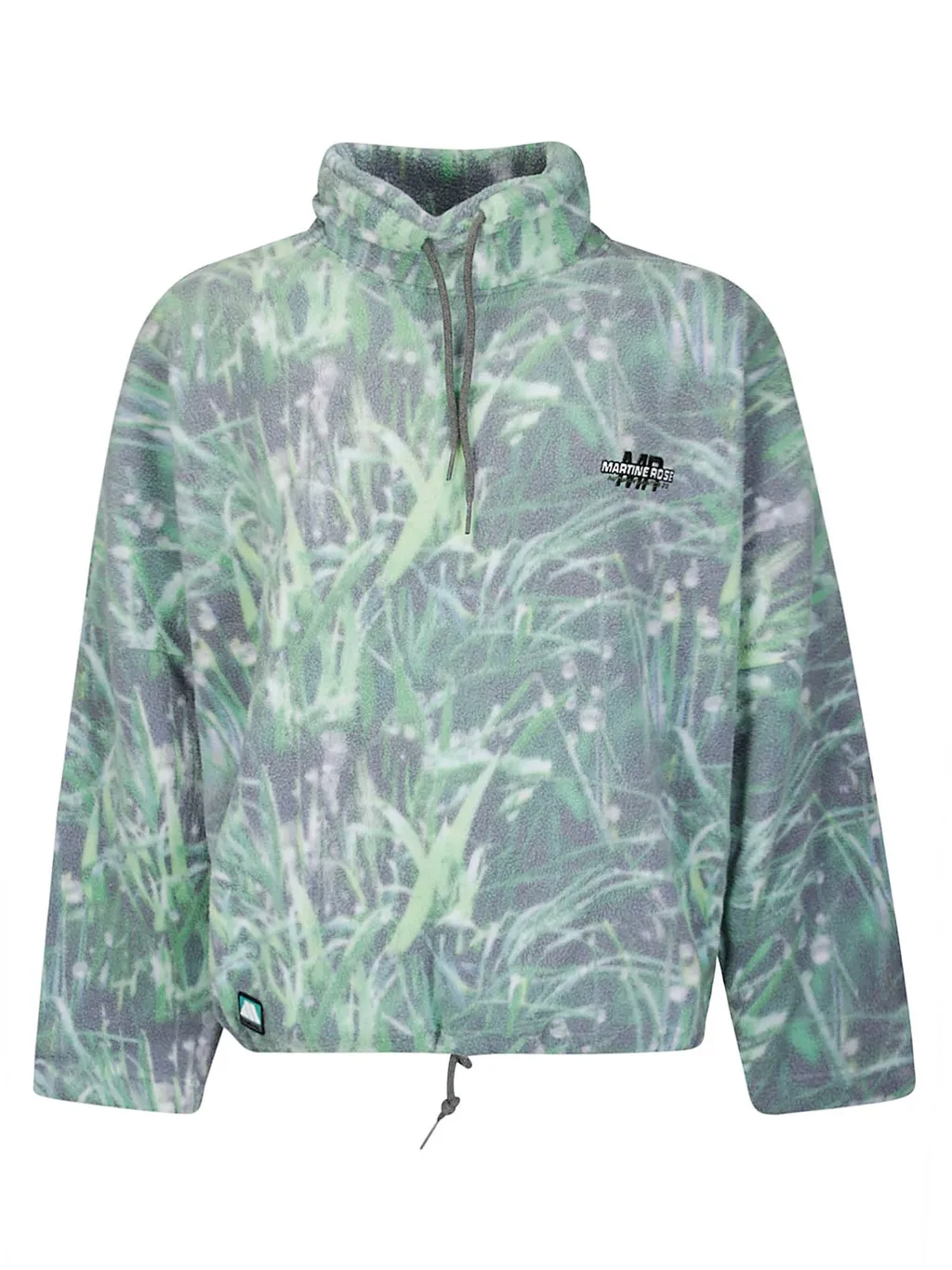 Martine Rose Grass Printed Drawstring Sweatshirt