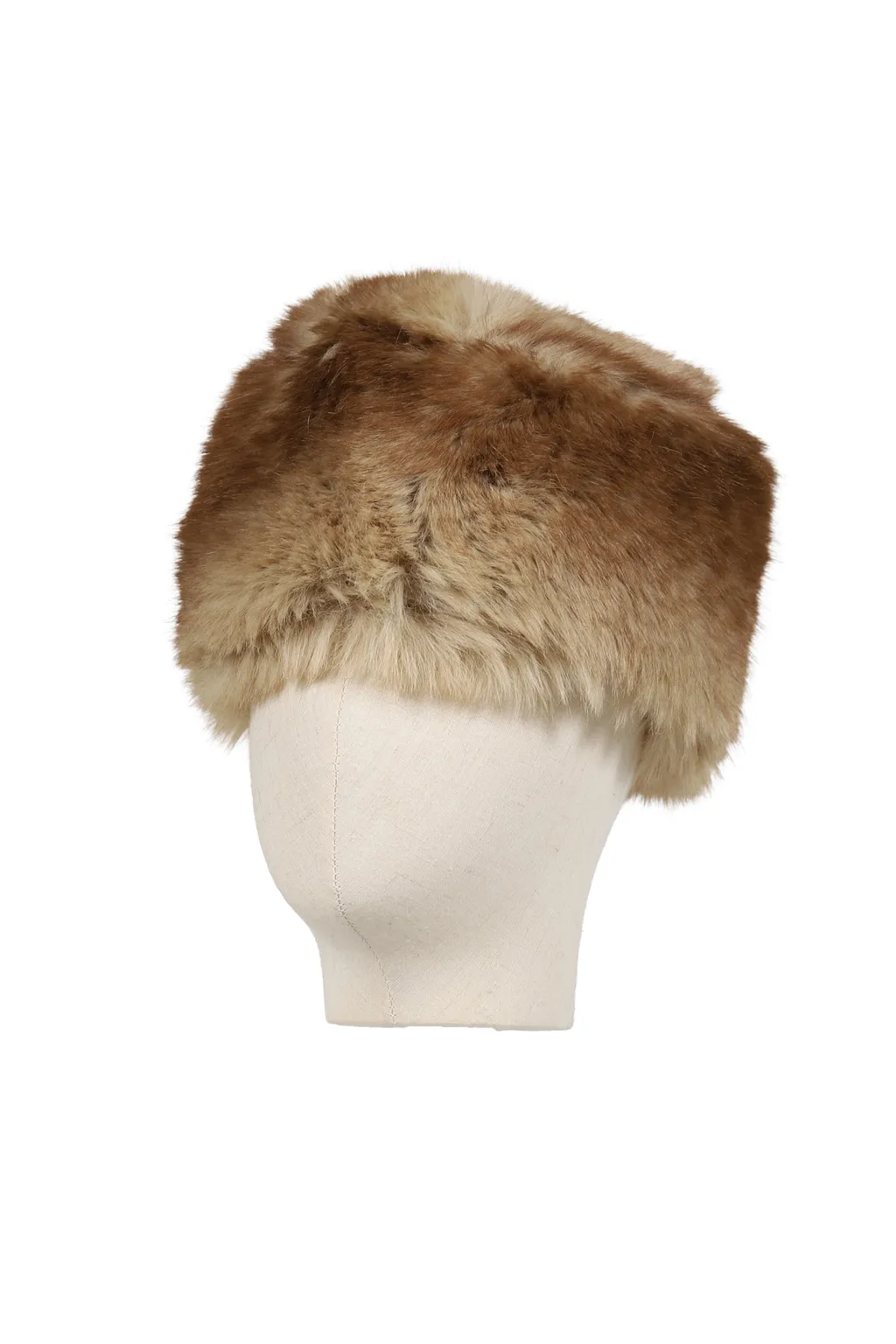 Margot Mink Pillbox Hat / Blinde Mink