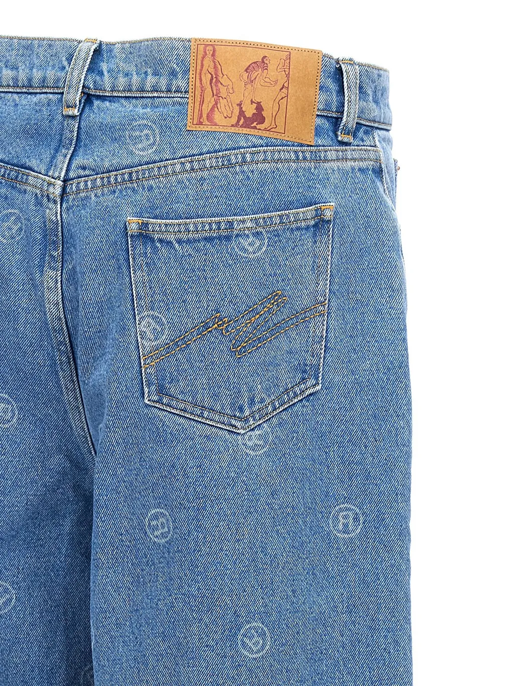 Martine Rose Extended Wide-Leg Jeans