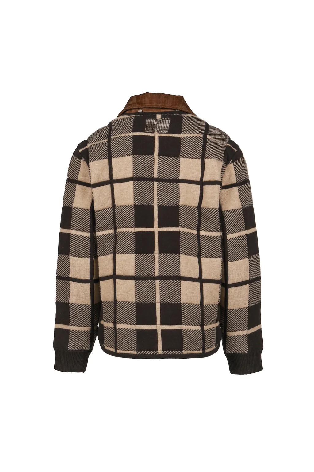 Quilted Plaid Liner Jacket