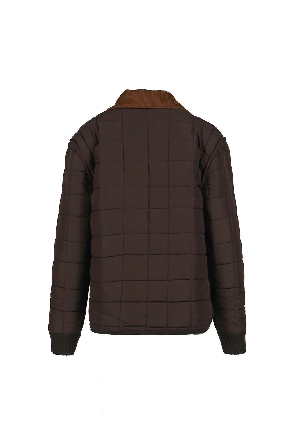 Quilted Plaid Liner Jacket