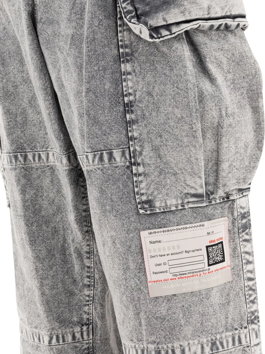 Maison Mihara Yasuhiro Amateur Sewn Cargo Pants