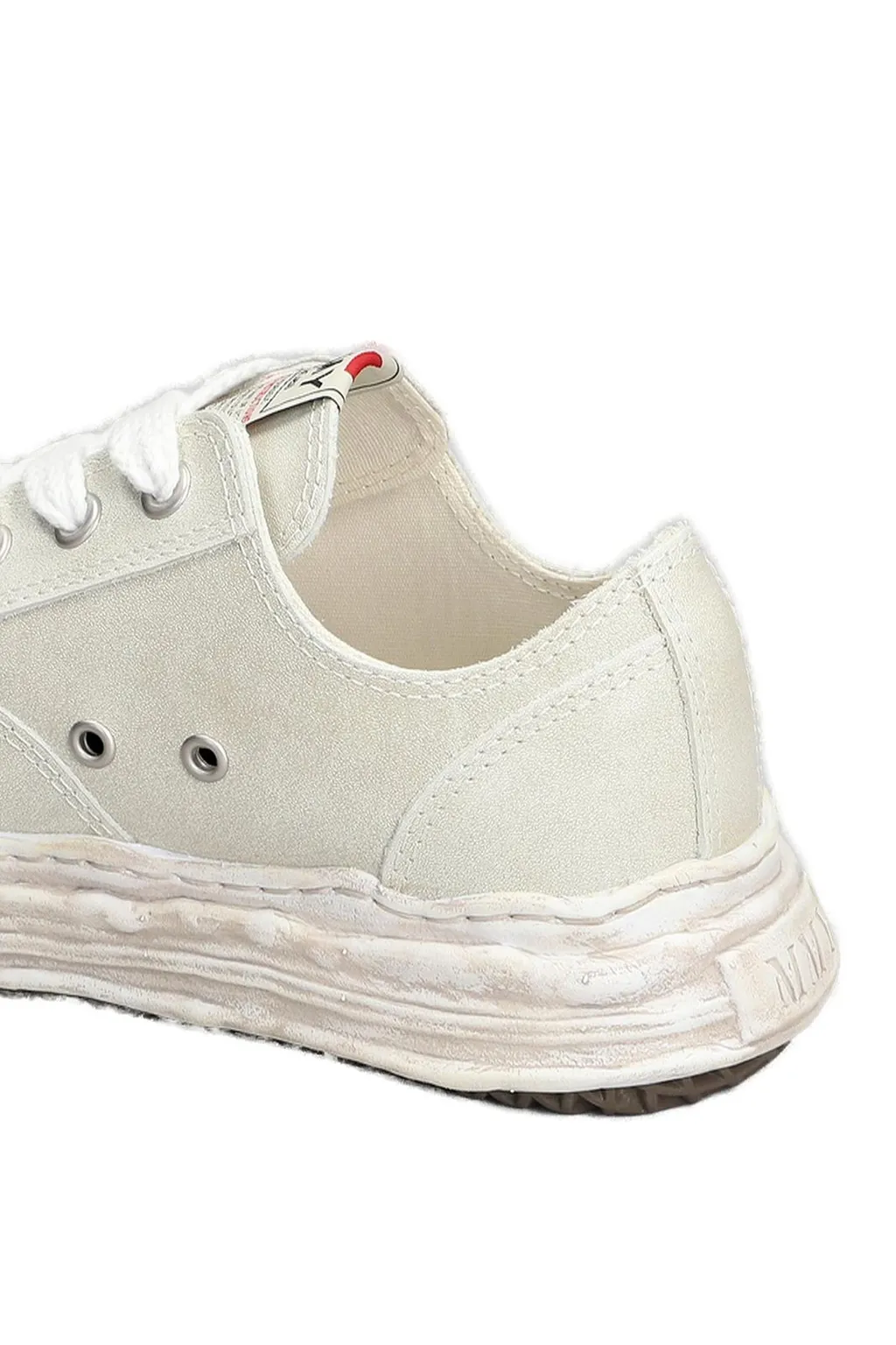 Maison Mihara Yasuhiro Hank Distressed Low-Top Sneakers