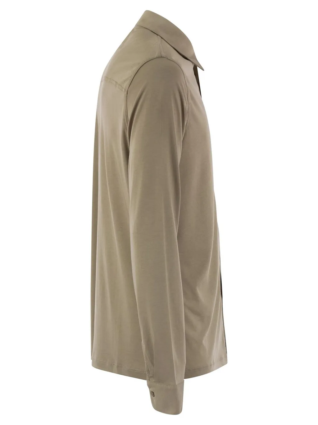 Majestic Long-Sleeved Button-Up Shirt