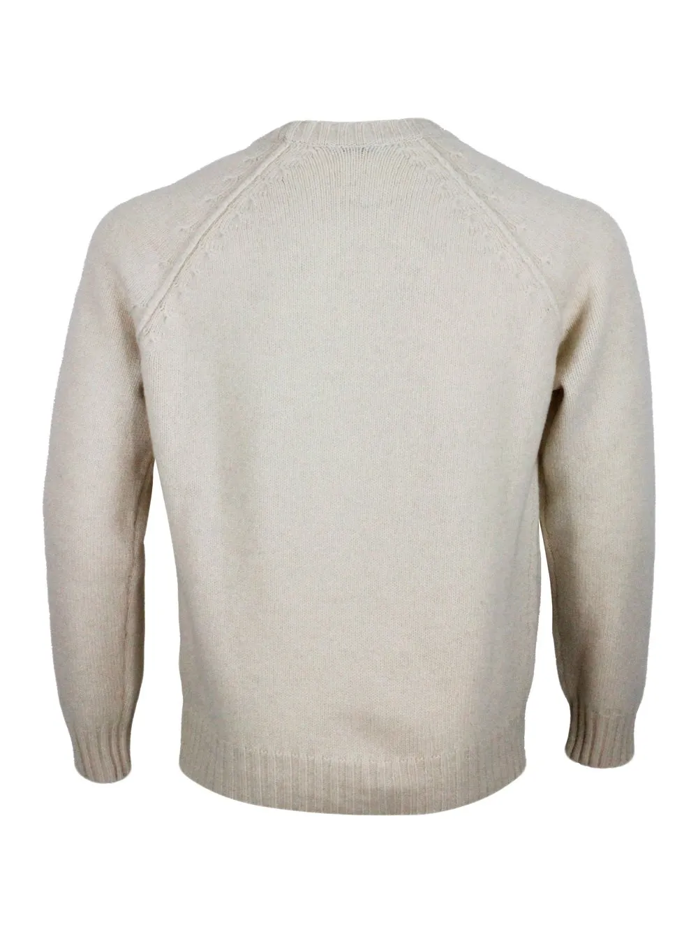 Malo Long-Sleeved Crewneck Knitted Jumper