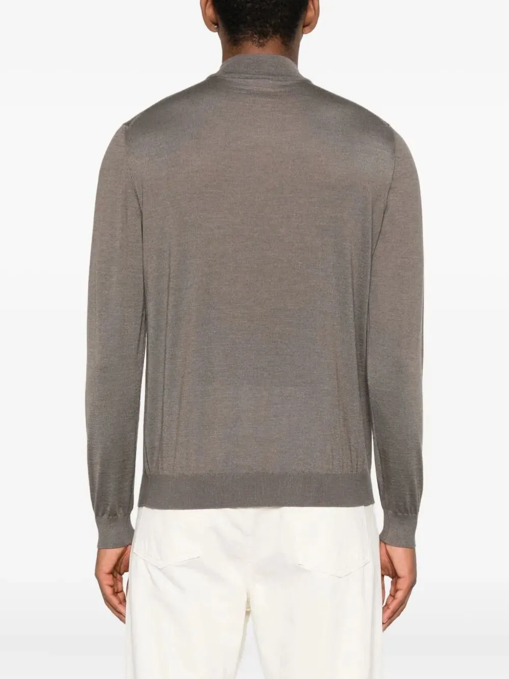 Malo Mock-Neck Cashmere Sweater