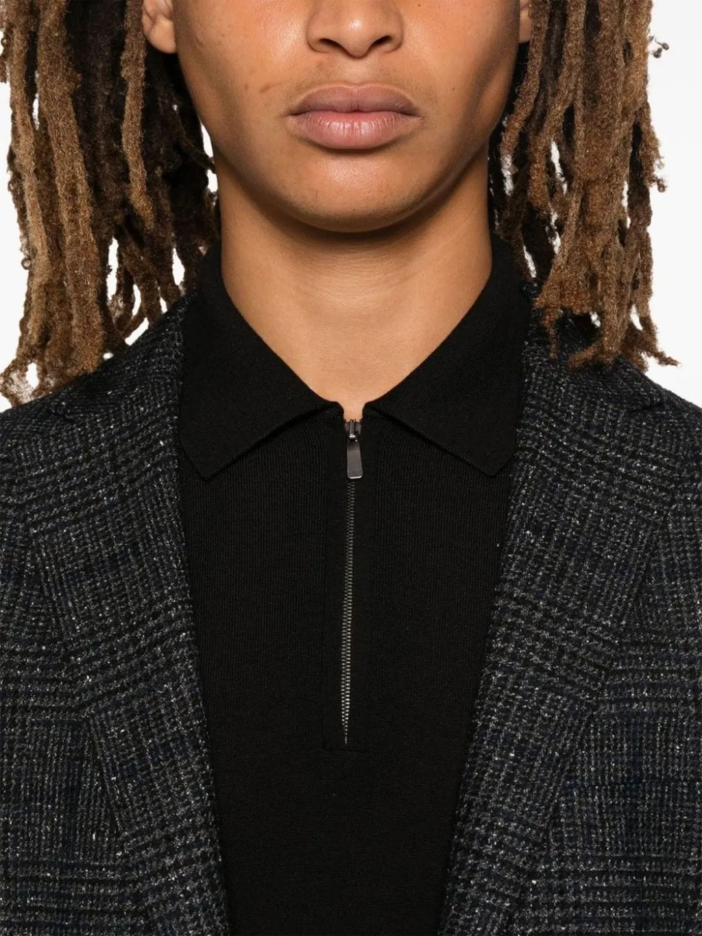 Malo Fine Knit Polo Shirt