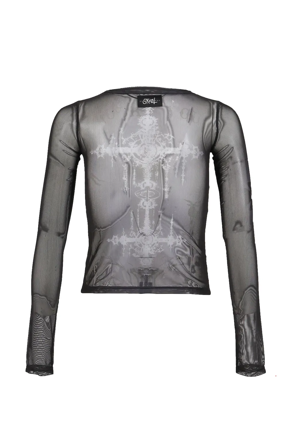 Facade Mesh Shirt / Black