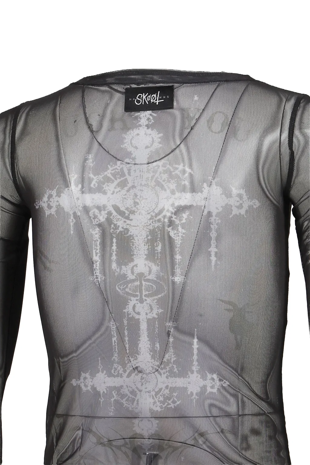 Facade Mesh Shirt / Black