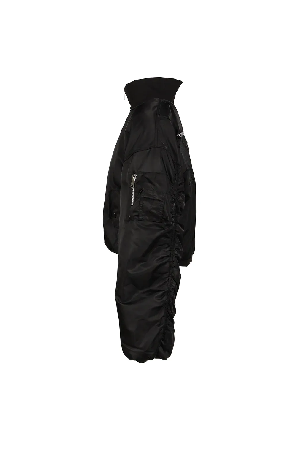 Logo Bomber Jacket / Black