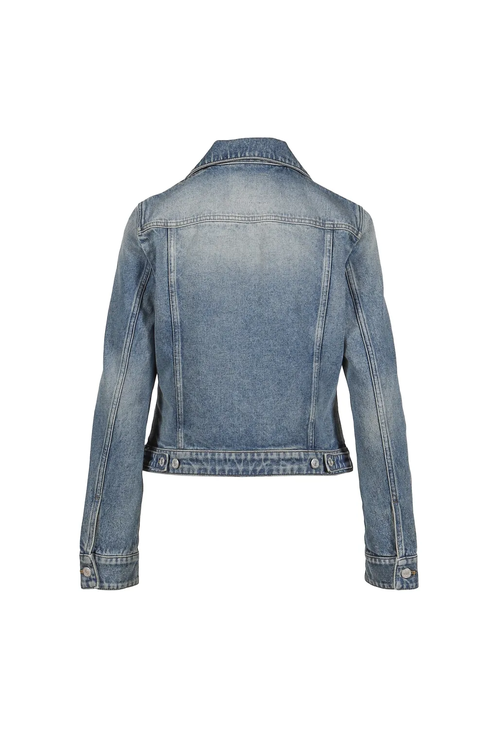 Signature Denim Trucker Jacket / Vintage Medium Blu