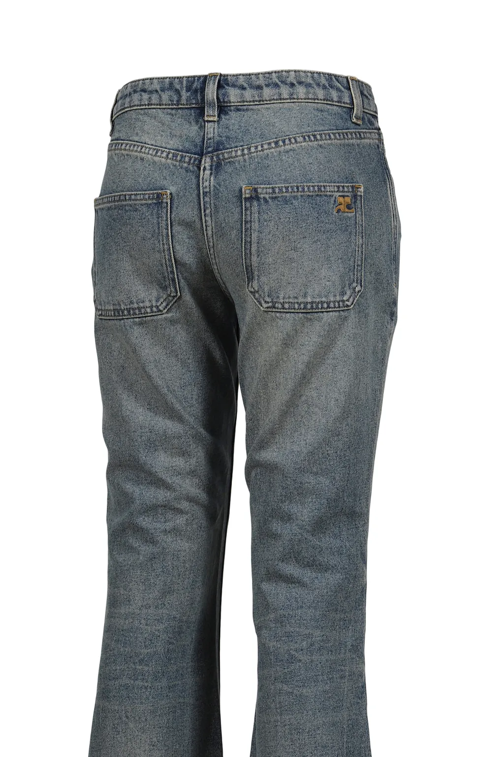 Bootcut Denim Pants / Vintage Medium Blu