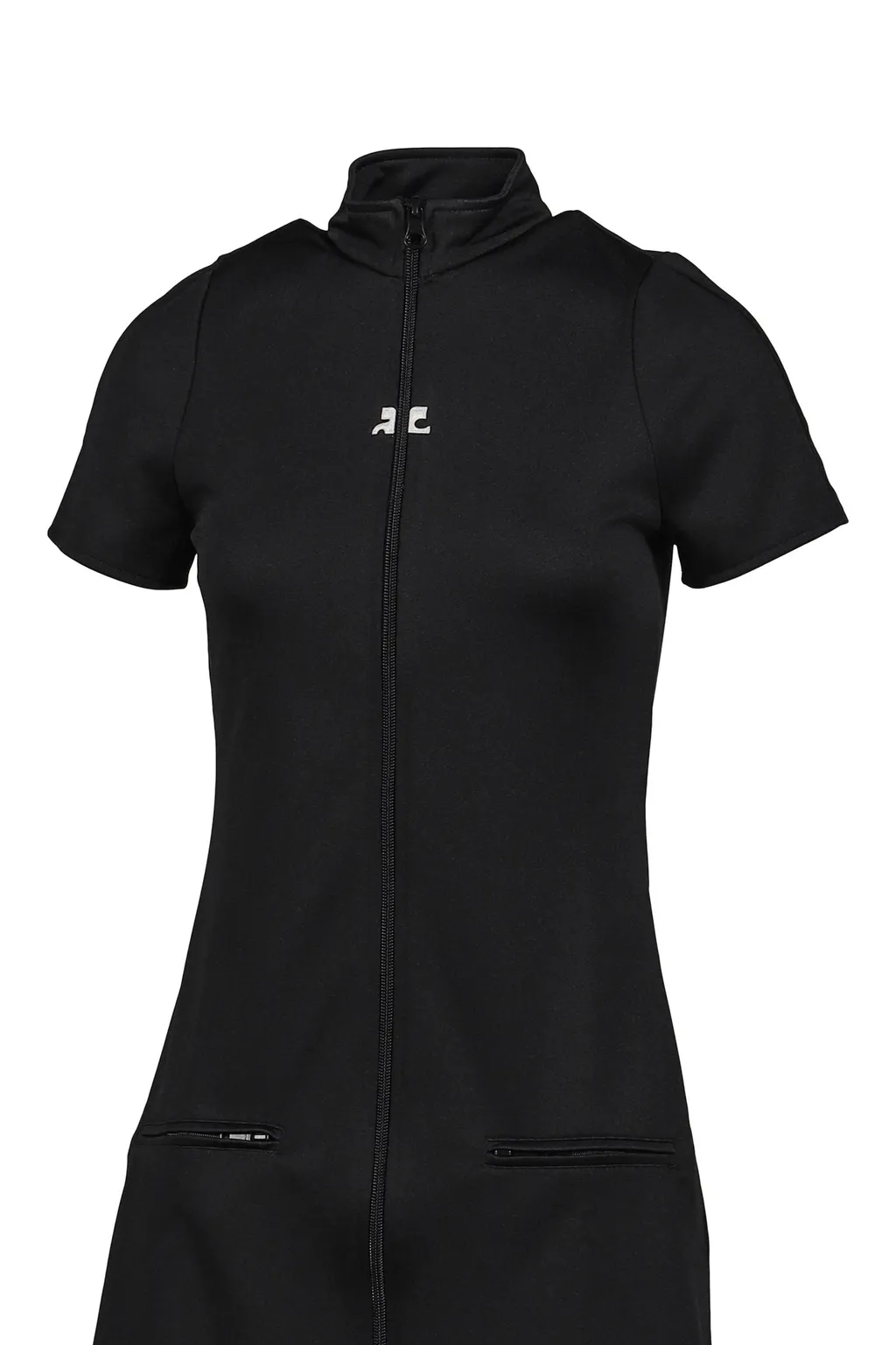 Interlock Tracksuit Mini Dress / Blk