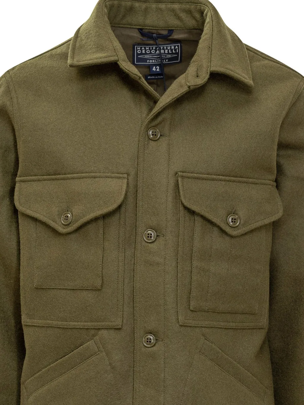 Manifattura Ceccarelli Wool Cruiser Jacket