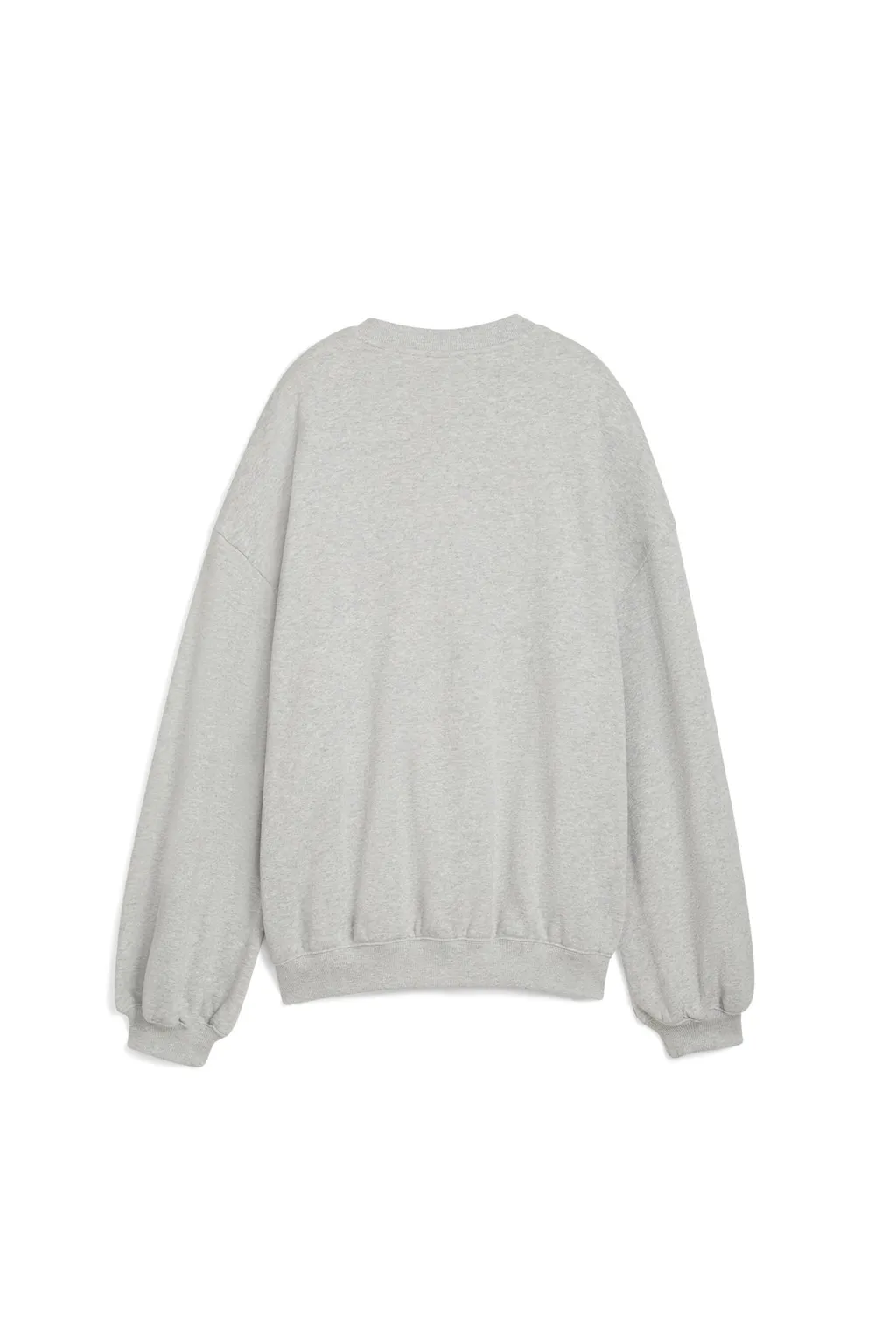 Oversized Crew Tr / Flat Light Gray Heather