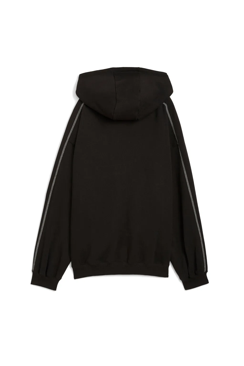 T7 Oversized Full-Zip Hoodie Tr / Puma Black