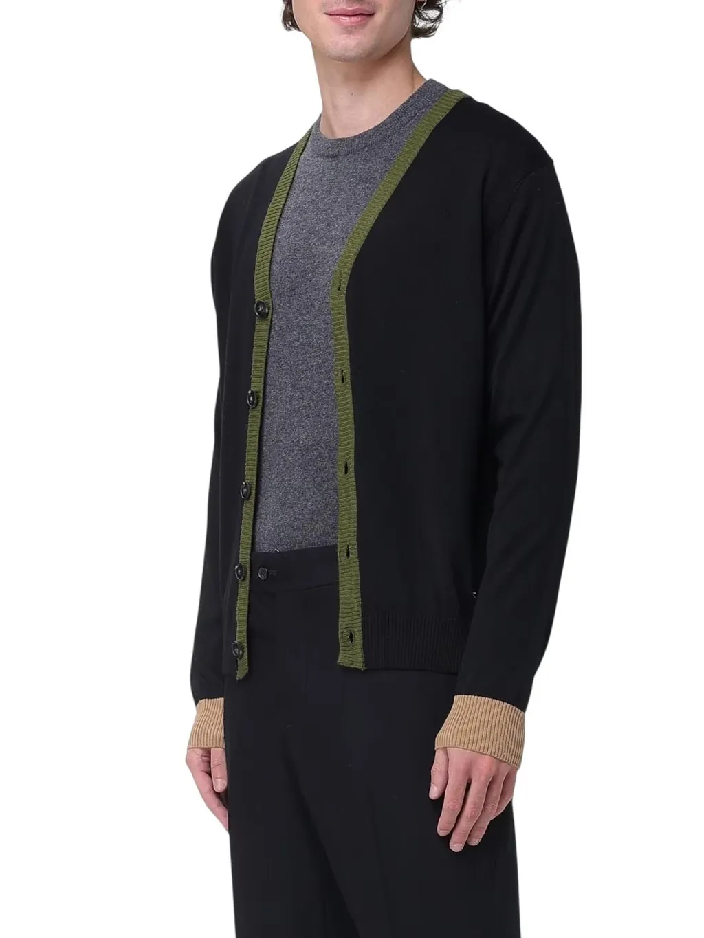 Manuel Ritz Contrast Cardigan