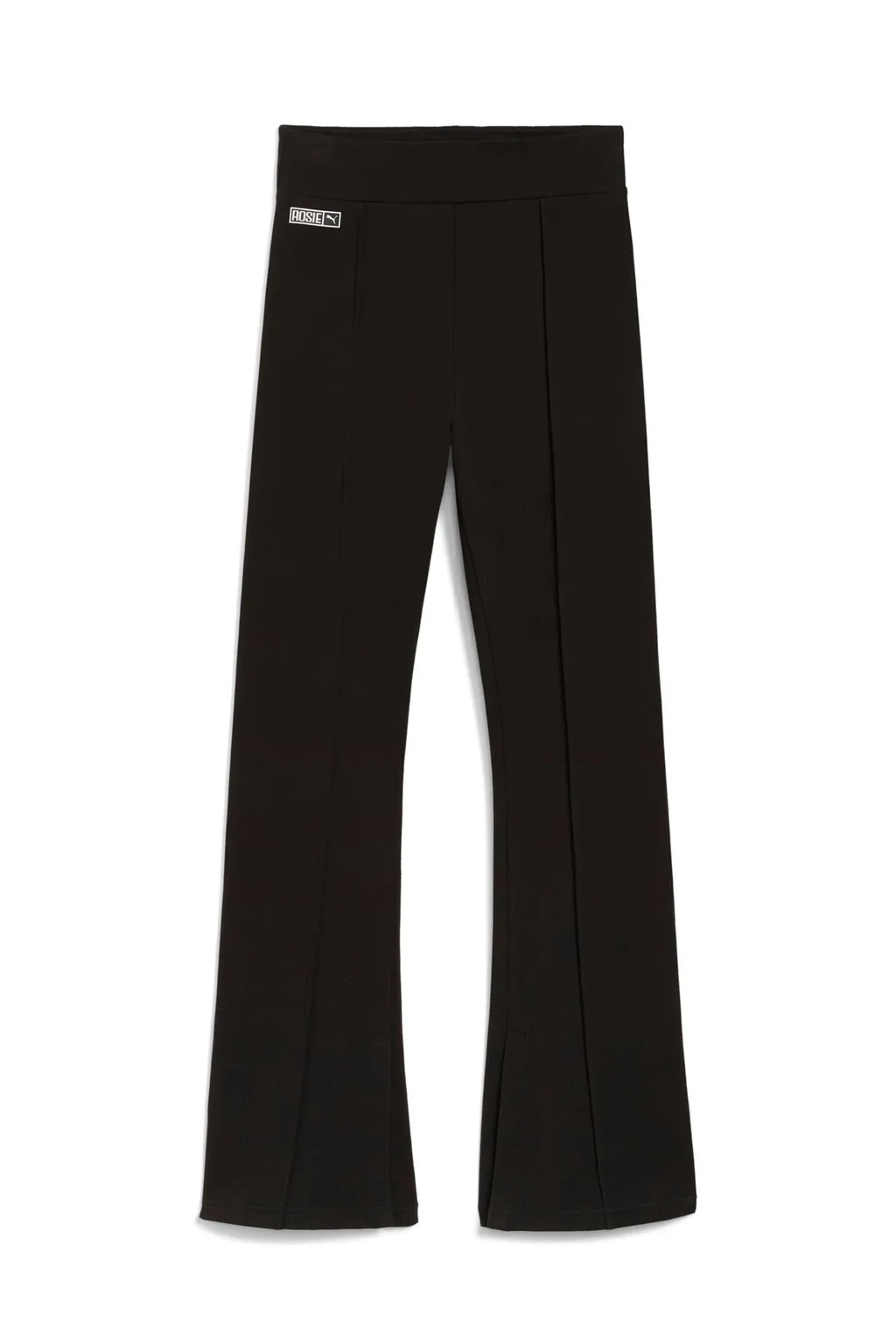 Slim Pintuck Flared Leggings / Puma Black